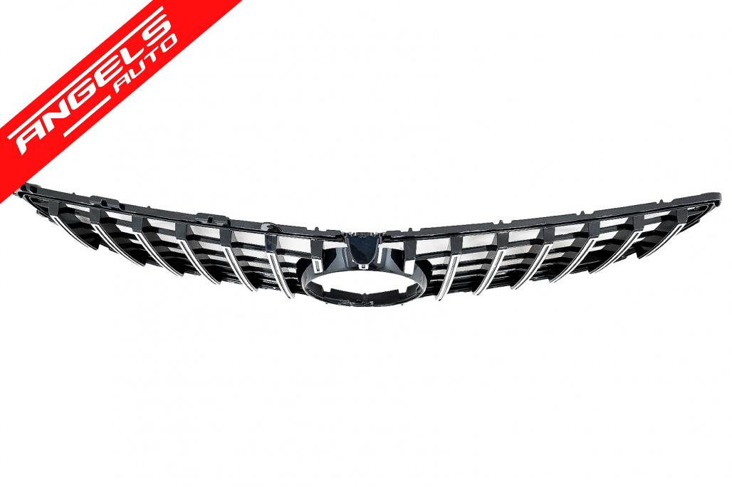 Grila compatibila cu Mercedes CLS W218 (2014-2017) GT-R Panamericana Design Chrome - imagine 5