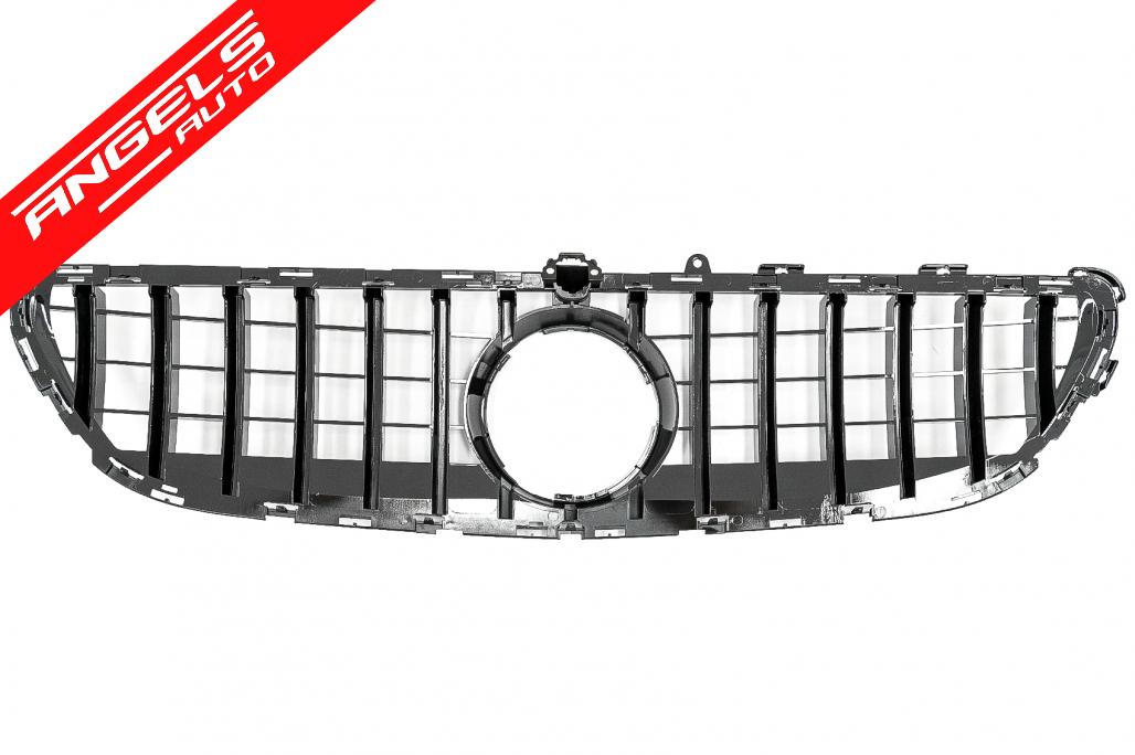 Grila compatibila cu Mercedes CLS W218 (2014-2017) GT-R Panamericana Design Chrome - imagine 6
