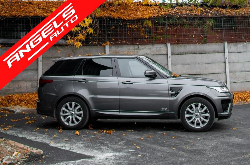 Bandouri Usi Fata compatibil cu Land Rover Range Rover Sport L494 (2013+) Negru - imagine 7
