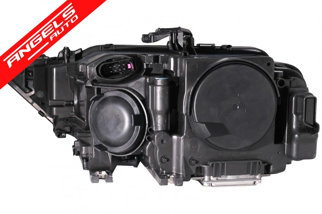Faruri Full LED compatibile cu Audi A4 B8.5 (2012-2015) Negru Semnal Dinamic Look - imagine 6