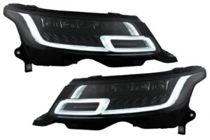 Faruri LED compatibile cu Rover Sport L494(2013+) cu Semnal Dinamic Conversie la 2018