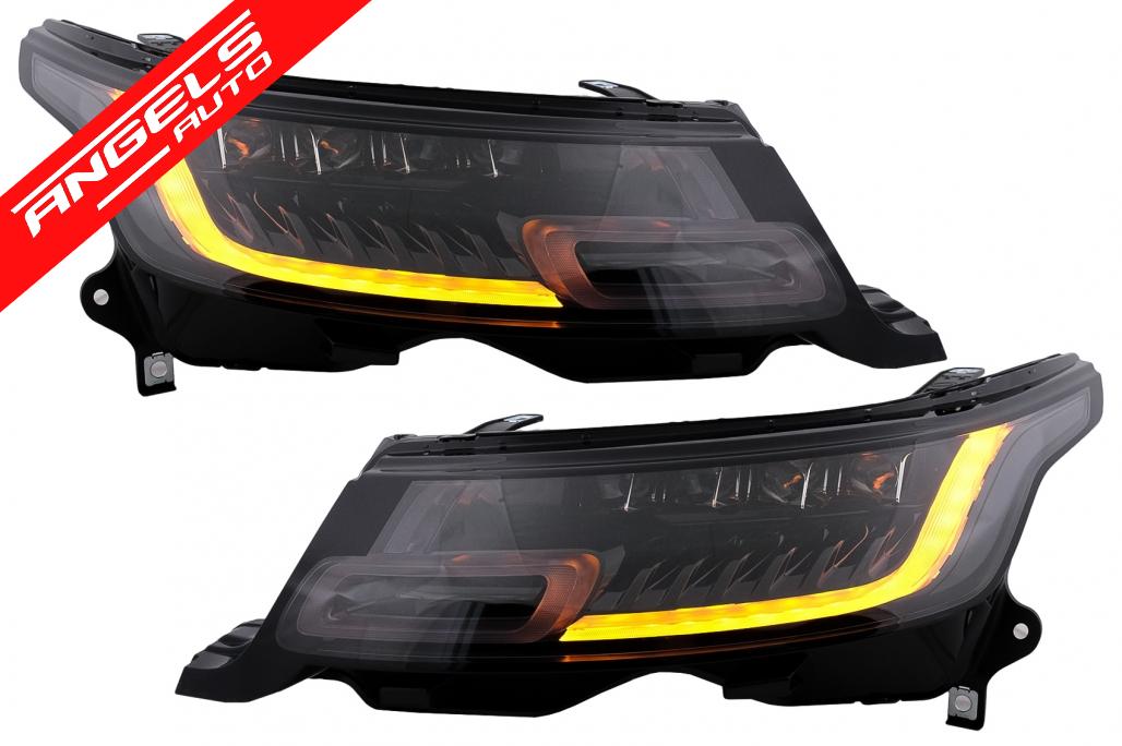 Faruri LED compatibile cu Rover Sport L494(2013+) cu Semnal Dinamic Conversie la 2018 - imagine 2