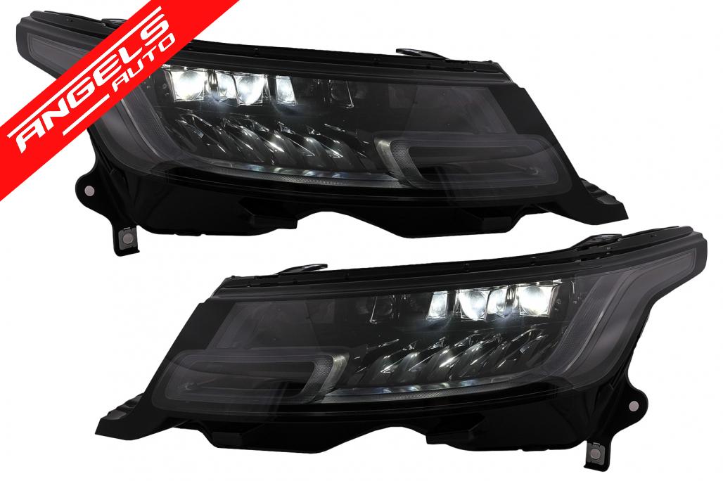 Faruri LED compatibile cu Rover Sport L494(2013+) cu Semnal Dinamic Conversie la 2018 - imagine 3