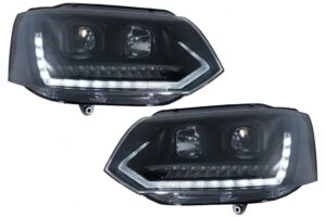 Faruri LED compatibile cu VW Transporter T5 (2010-2015) Semnal Dinamic
