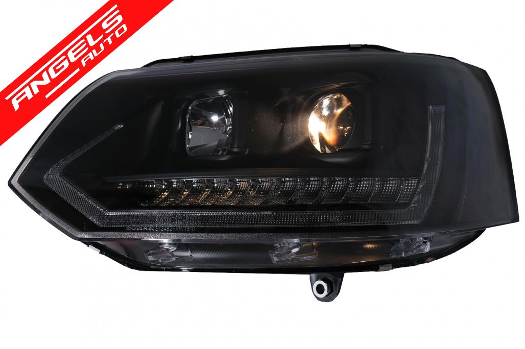 Faruri LED compatibile cu VW Transporter T5 (2010-2015) Semnal Dinamic - imagine 3
