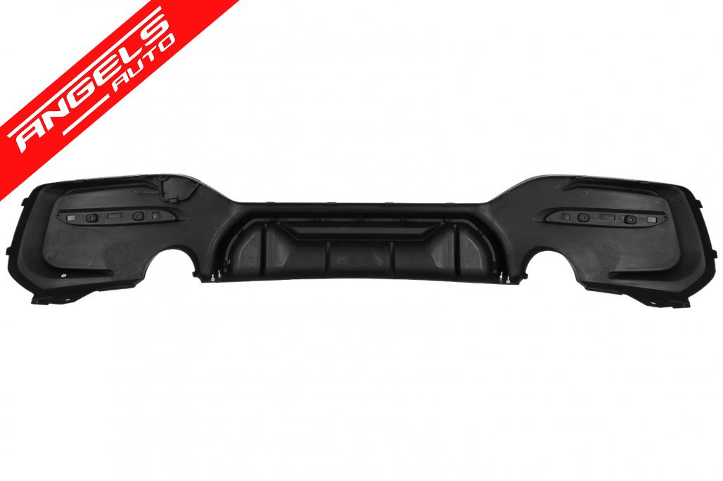 Difuzor Bara Spate Evacuare Dubla compatibil cu BMW 1 F20 F21 LCI (2015-2019) Look - imagine 6