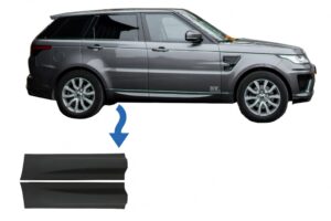 Bandouri Usi Spate compatibil cu Land Rover Range Rove Sport L494 (2013+) Negru