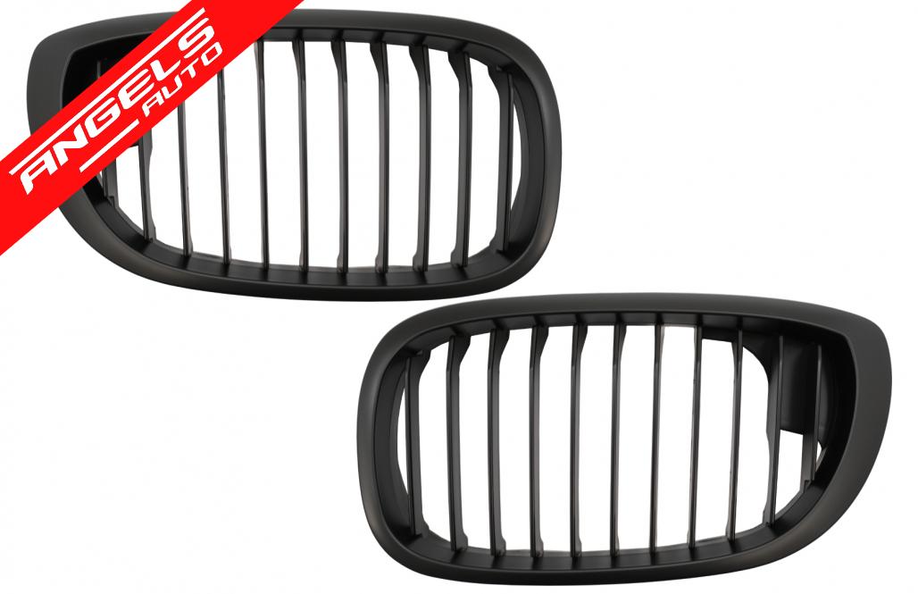 Grile compatibile cu BMW Seria 3 E46 (2003-2006) Coupe Cabrio Negru Mat