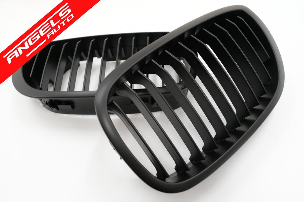 Grile compatibile cu BMW Seria 3 E46 (2003-2006) Coupe Cabrio Negru Mat - imagine 2