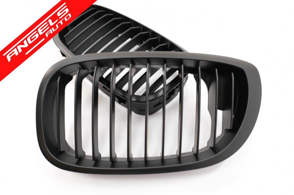 Grile compatibile cu BMW Seria 3 E46 (2003-2006) Coupe Cabrio Negru Mat - imagine 4
