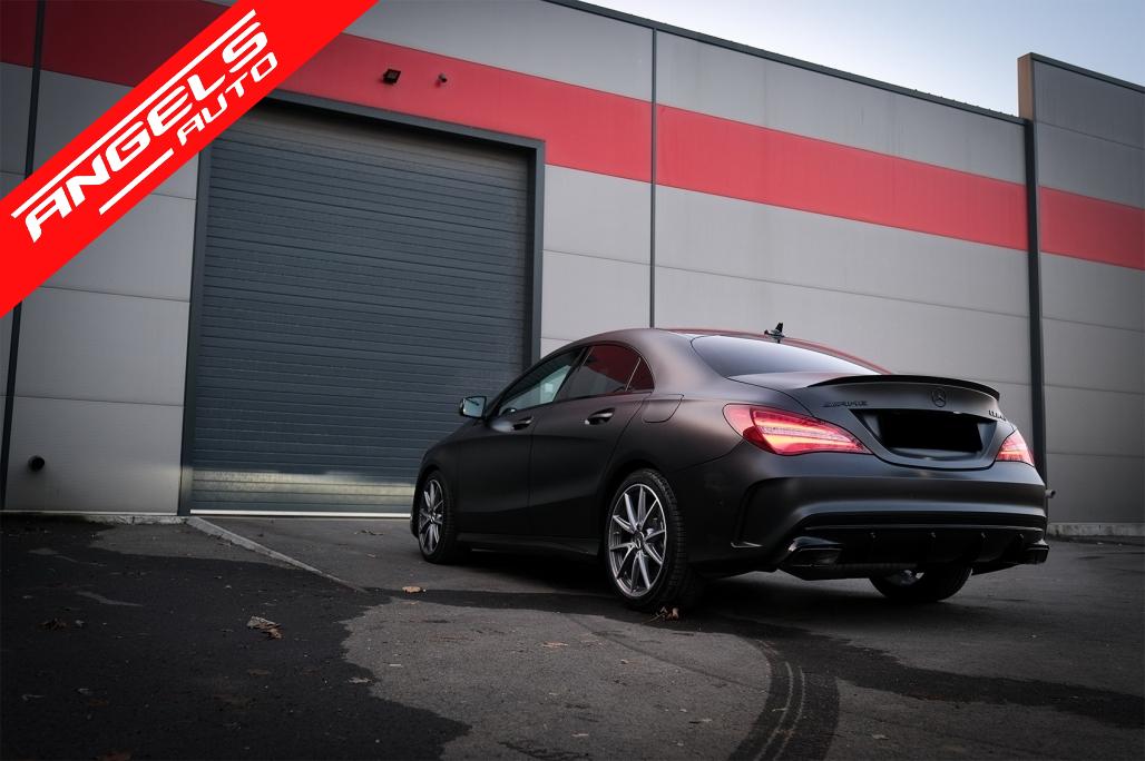 Pachet Exterior compatibil cu Mercedes CLA C117 W117 (2013-2018) CLA45 Design - imagine 7