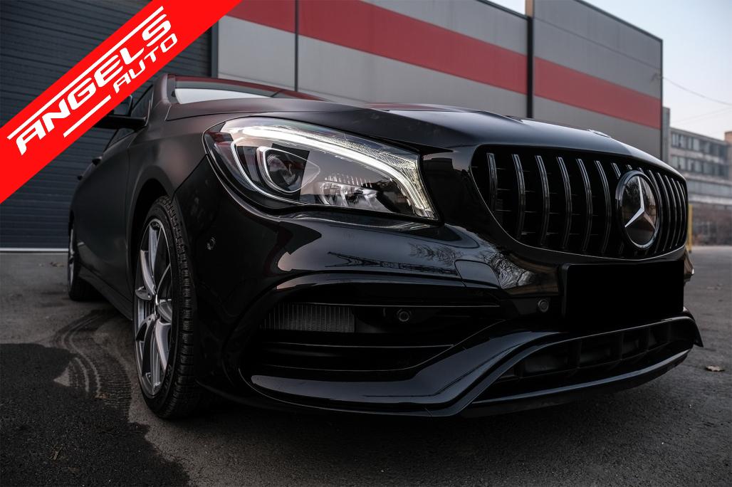 Pachet Exterior compatibil cu Mercedes CLA C117 W117 (2013-2018) CLA45 Design - imagine 8