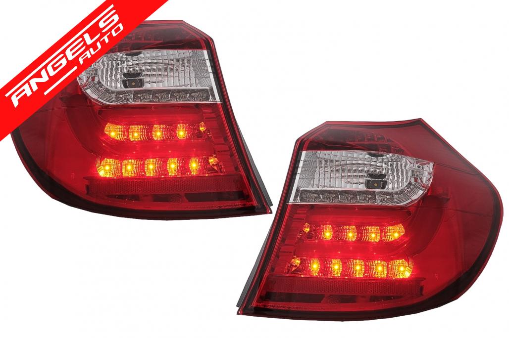 Stopuri compatibile cu BMW Seria 1 E81 E87 (2004 - 08. 2007) Rosu Clar LED Light Bar - imagine 2