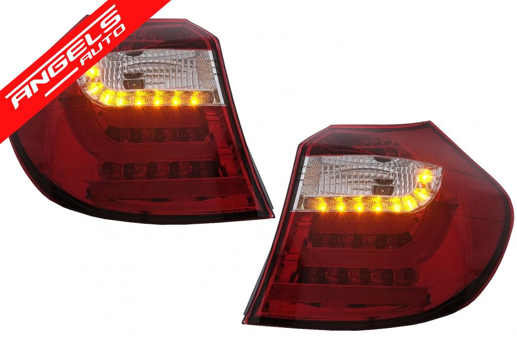 Stopuri compatibile cu BMW Seria 1 E81 E87 (2004 - 08. 2007) Rosu Clar LED Light Bar - imagine 4