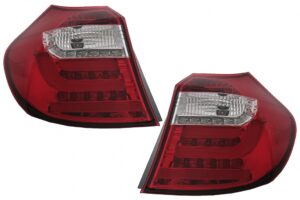 Stopuri compatibile cu BMW  Seria 1 E81 E87 (2004 - 08. 2007) Rosu Clar LED Light Bar