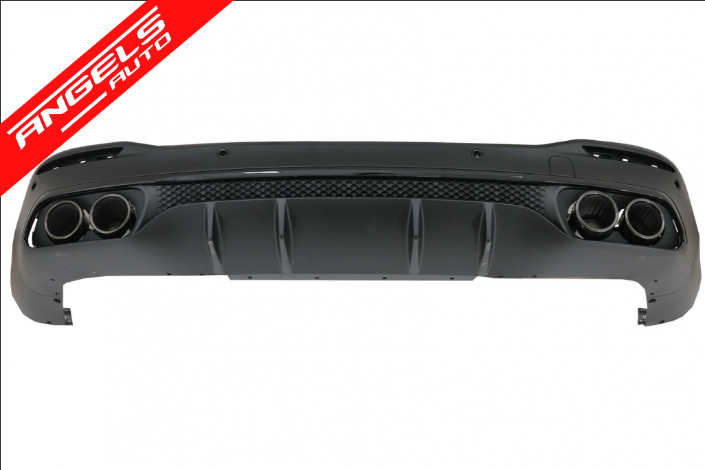 Difuzor cu Tobe Negre compatibil cu Mercedes GLE W167 SUV GLE53 Design Night Package - imagine 3