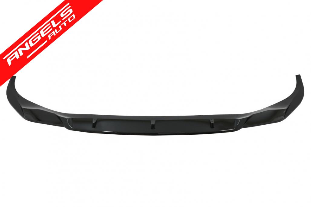 Prelungire Bara Fata compatibila cu BMW G11 G12 LCI M Sport 02.2019-UP Negru Lucios - imagine 2