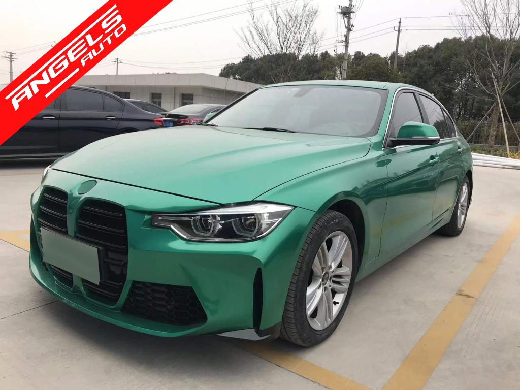 Bara Fata compatibila cu BMW Seria 3 F30 F31 (2011-2018) Conversie la G80 M3 Design - imagine 6