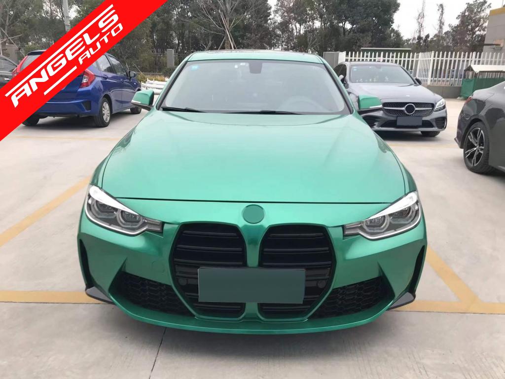 Bara Fata compatibila cu BMW Seria 3 F30 F31 (2011-2018) Conversie la G80 M3 Design - imagine 7