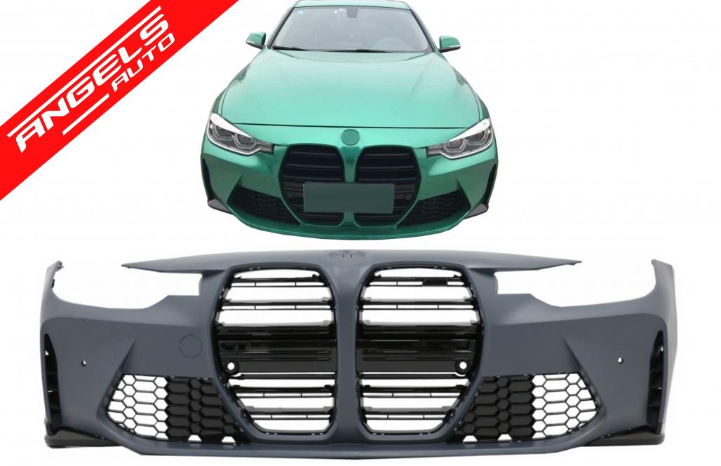 Bara Fata compatibila cu BMW Seria 3 F30 F31 (2011-2018) Conversie la G80 M3 Design - imagine 8
