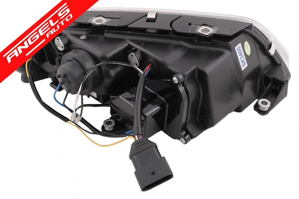 Faruri LED DRL compatibile cu VW Passat Sedan 3BG (2000-2005) Negru - imagine 7