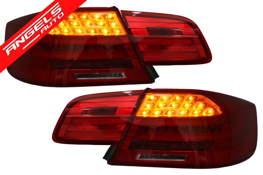 Stopuri LED compatibile cu BMW Seria 3 E92 Coupe PreLCI (2006-2010) Rosu Clar - imagine 6