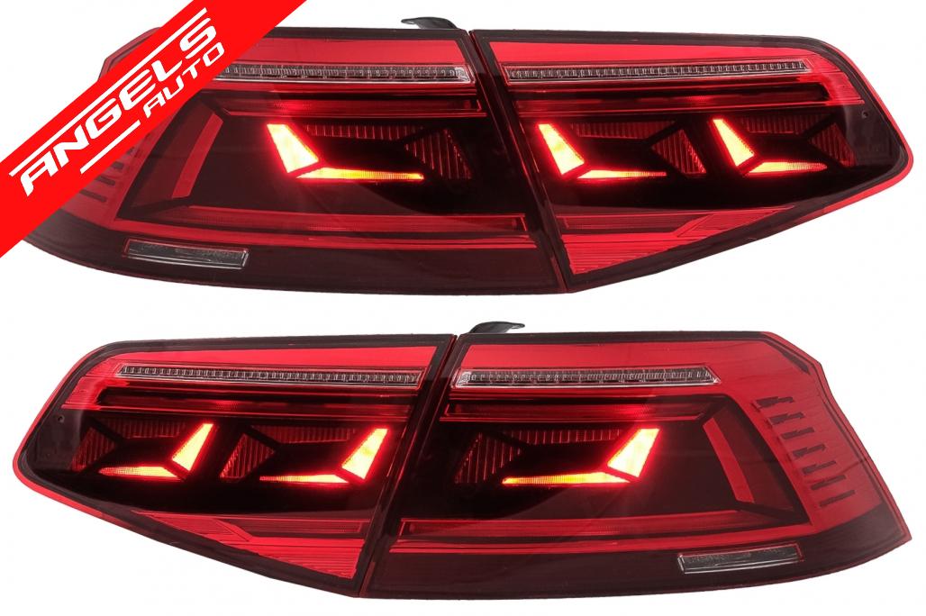 Stopuri compatibile cu VW Passat B8 3G 2015-UP Sedan B8.5 Design Led Semnal Dinamic - imagine 2