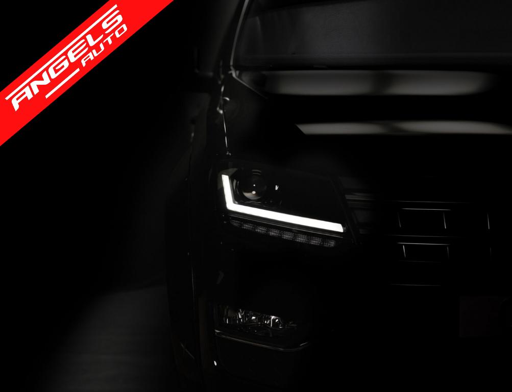 Faruri Osram LED DRL compatibile cu VW Amarok (2010-2021) Semnal Dinamic Secvential Negru - imagine 3