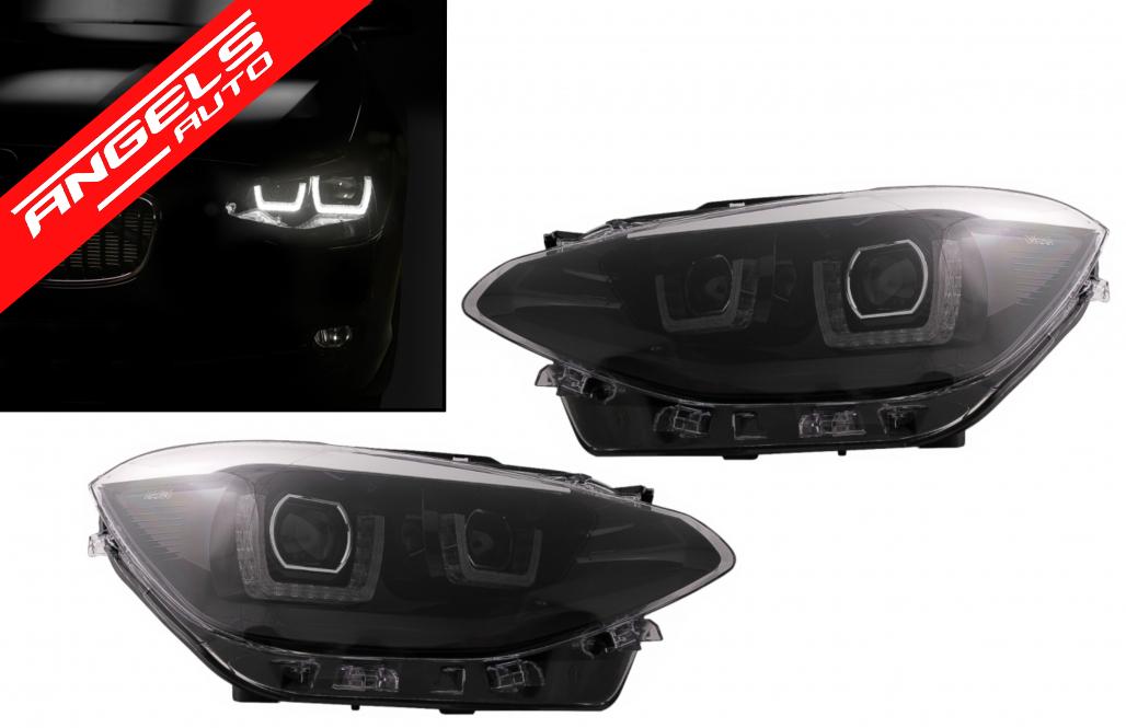 Faruri compatibile cu BMW Seria 1 F20 F21 (06.2011-03.2015) Osram LED DRL Crom - imagine 8