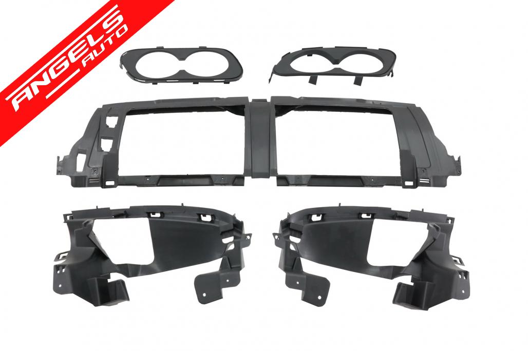 Difuzor cu Tobe Negre compatibil cu Mercedes GLE W167 SUV GLE53 Design Night Package - imagine 6