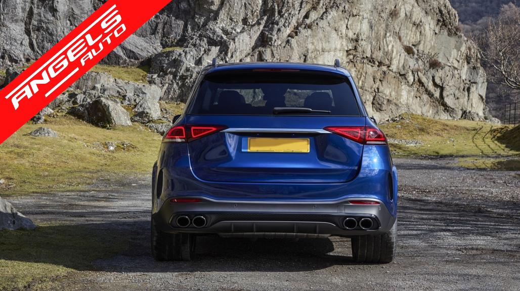 Difuzor cu Tobe Negre compatibil cu Mercedes GLE W167 SUV GLE53 Design Night Package - imagine 7