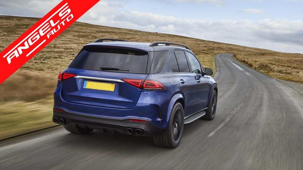 Difuzor cu Tobe Negre compatibil cu Mercedes GLE W167 SUV GLE53 Design Night Package - imagine 8