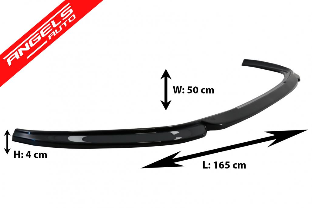 Pachet Exterior Aero compatibil cu Renault Clio 5 2019-Up Negru Lucios - imagine 2