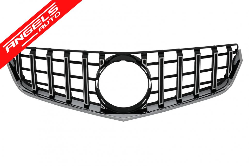 Grila compatibila cu Mercedes E-Class C207 W207 A207 (2009-2012) GTR Crome Design