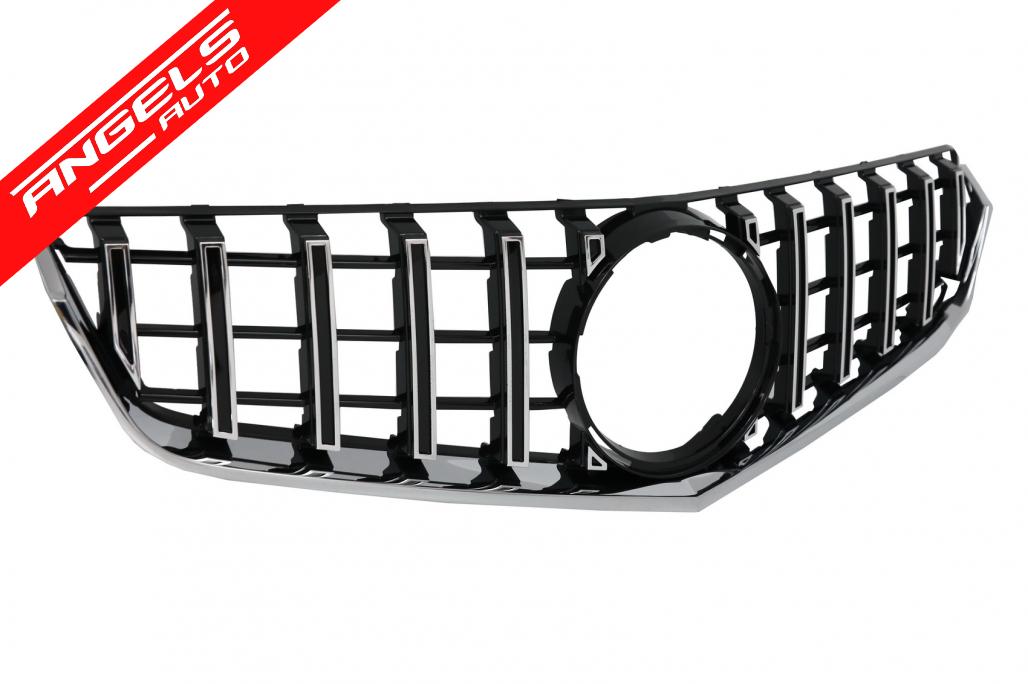 Grila compatibila cu Mercedes E-Class C207 W207 A207 (2009-2012) GTR Crome Design - imagine 2