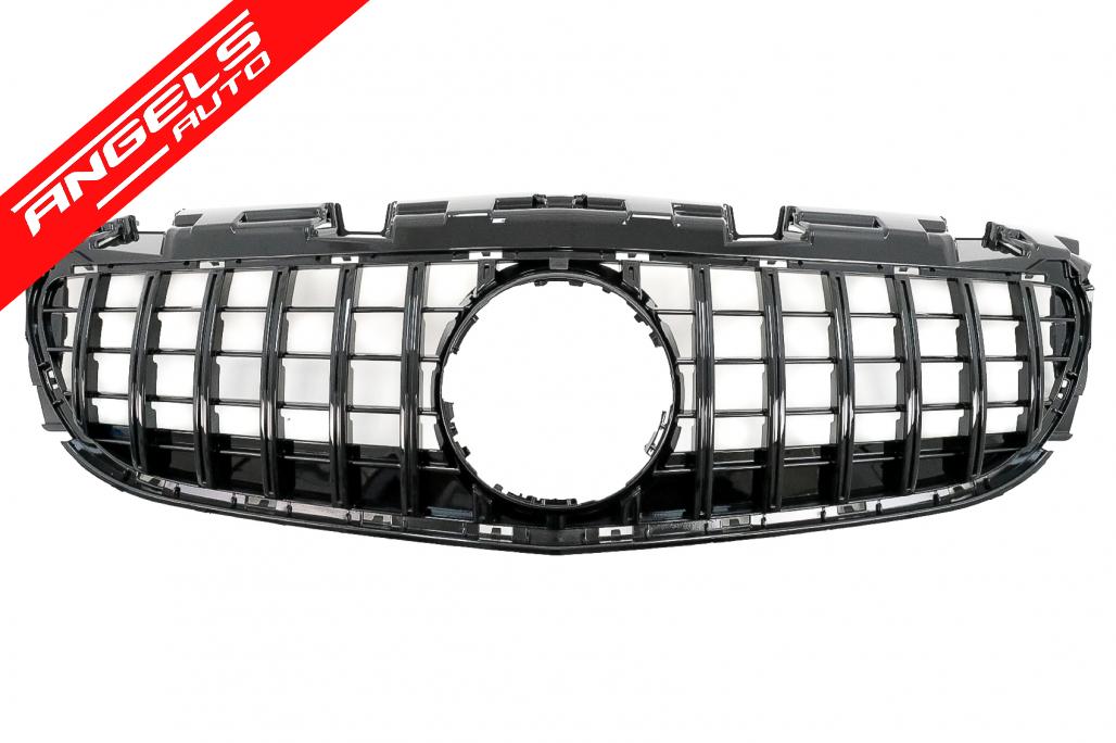 Grila compatibila cu Mercedes SLC R172 (2016-2019) Panamericana Look Negru Lucios
