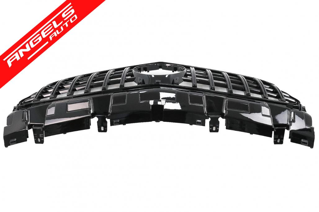 Grila compatibila cu Mercedes SLC R172 (2016-2019) Panamericana Look Negru Lucios - imagine 4