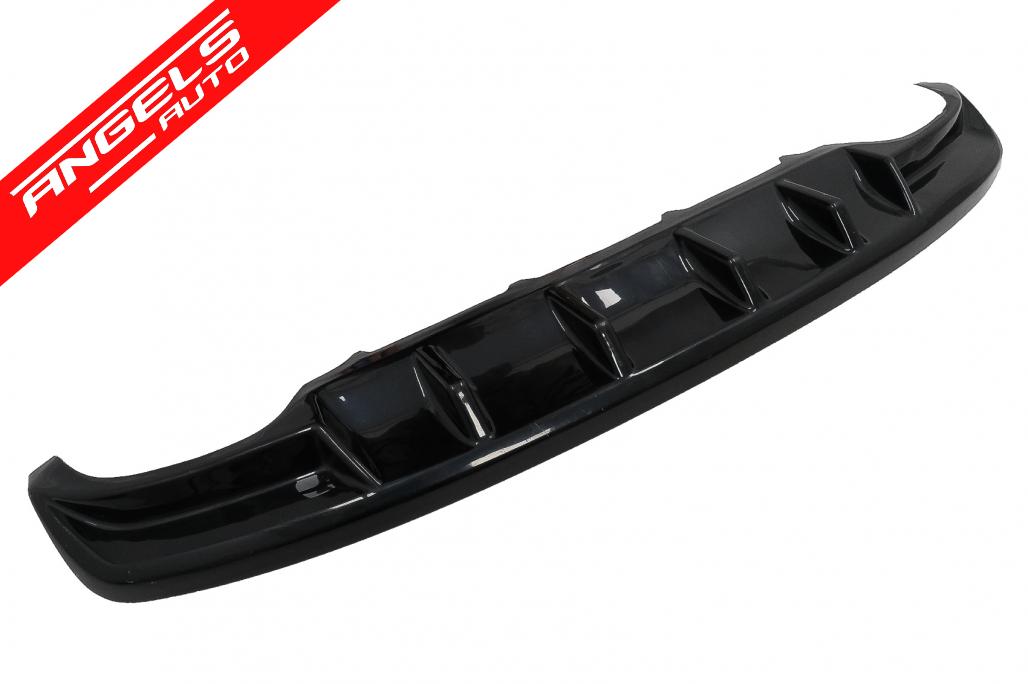 Difuzor Bara Spate compatibil cu Skoda Octavia Sedan Wagon (2013-2019) Negru Lucios - imagine 3