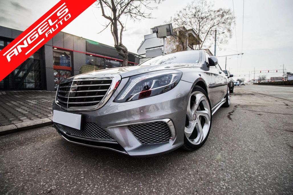 Kit compatibil cu Mercedes S-Class W222 (2013-2017) S65 Look - imagine 7
