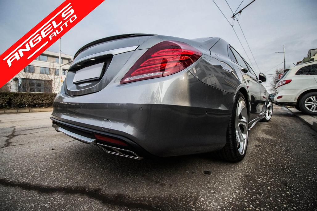 Kit compatibil cu Mercedes S-Class W222 (2013-2017) S65 Look - imagine 8