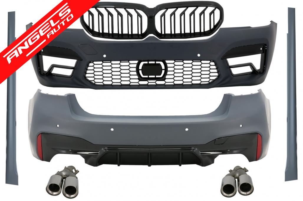 Pachet Kit Exterior compatibil cu BMW Seria 5 G30 LCI (2020-up) M5 Design