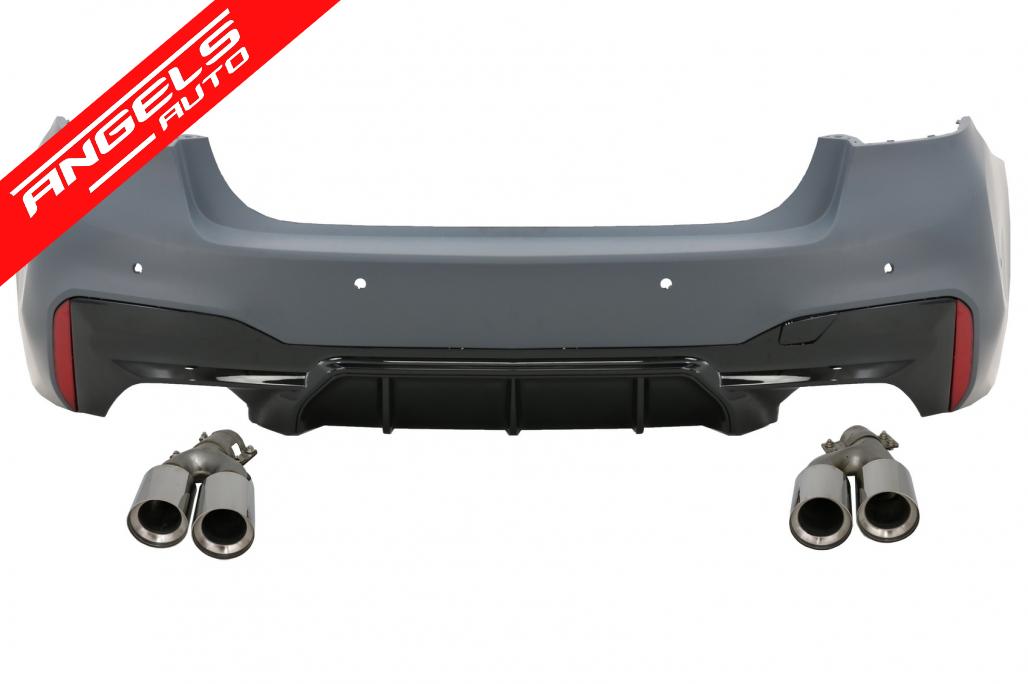 Pachet Kit Exterior compatibil cu BMW Seria 5 G30 LCI (2020-up) M5 Design - imagine 3