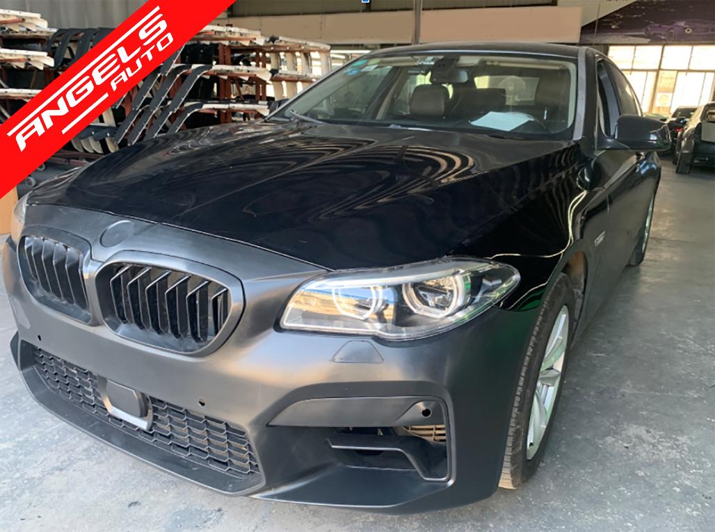 Bara Fata Grila Centrala compatibila cu BMW Seria 5 F10 F11 (11-17) M5 G30 2020 Look - imagine 7