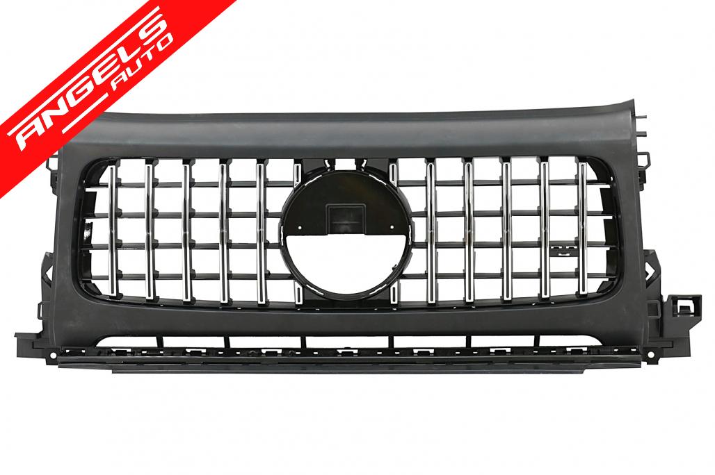 Grila cu Carcasa faruri compatibila cu Mercedes G-Class W464 W463A & G63 AMG 2018+ - imagine 2