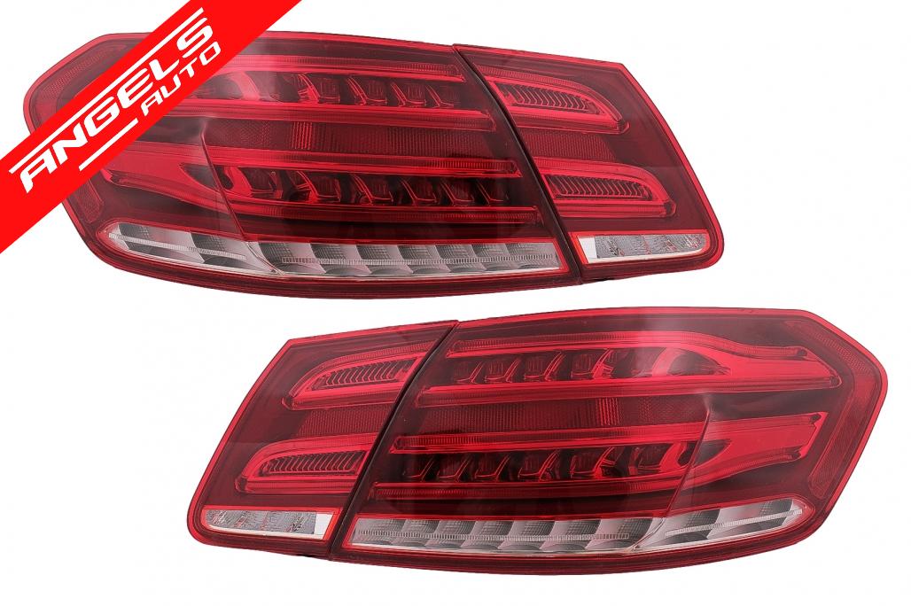 Stopuri compatibile cu Mercedes E-Class W212 (2013-2016) Semnal Dinamic Rosu LED BAR