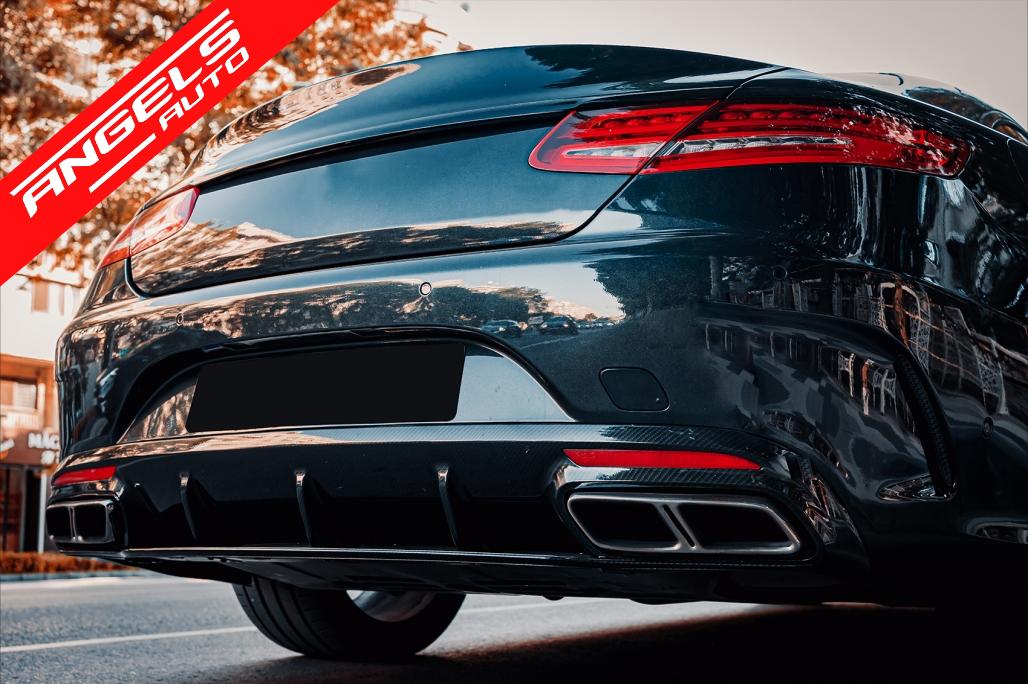 Pachet Exterior compatibil cu Mercedes S-Class C217 Sport Line (2015-2021) S63 Look - imagine 12