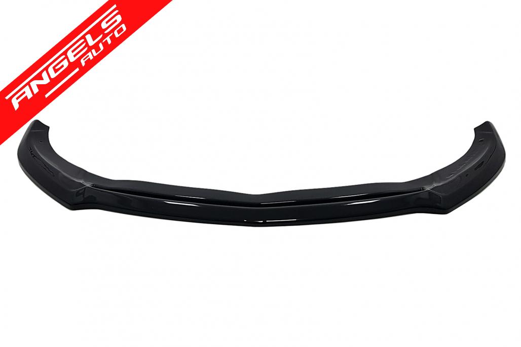 Prelungire Lip Fata compatibila cu Mercedes AClass W176 AMG (2015-2018) Negru Lucios - imagine 3