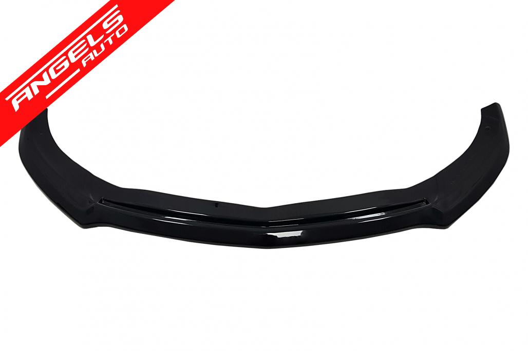 Prelungire Lip Fata compatibila cu Mercedes AClass W176 AMG (2015-2018) Negru Lucios - imagine 4