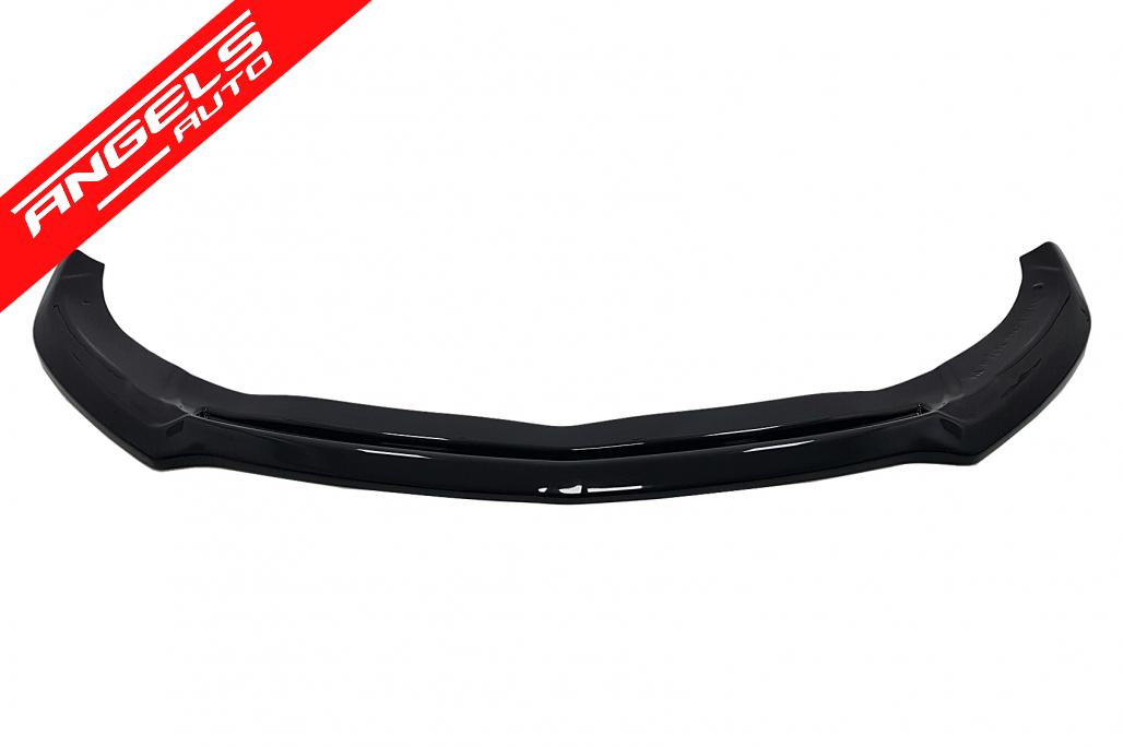 Prelungire Lip Fata compatibila cu Mercedes AClass W176 AMG (2015-2018) Negru Lucios - imagine 5