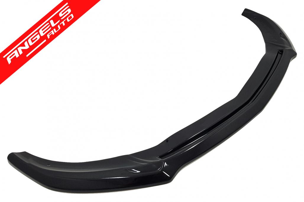 Prelungire Lip Fata compatibila cu Mercedes AClass W176 AMG (2015-2018) Negru Lucios - imagine 6